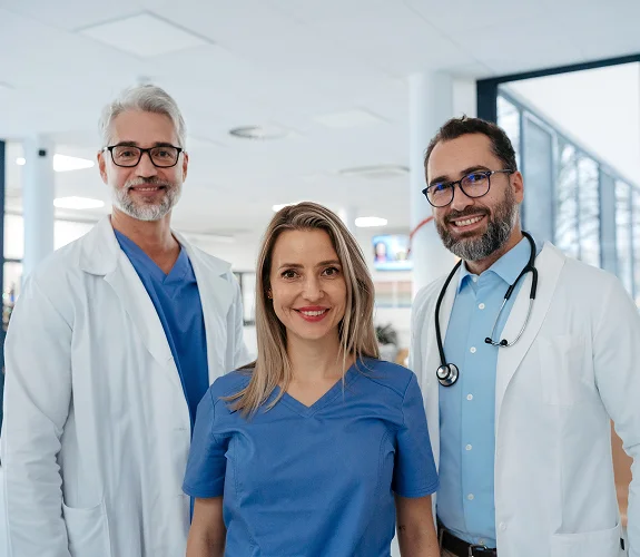Healthcare professionals team