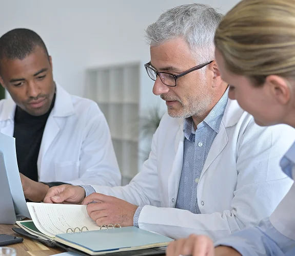 Healthcare professionals team